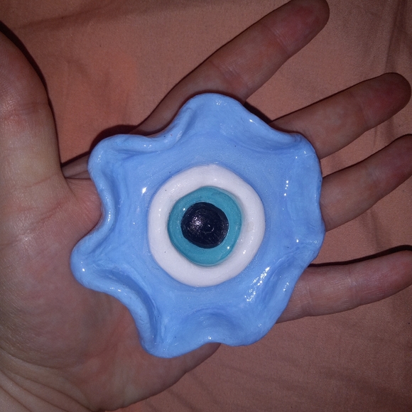 Evil eye incense tray holder - Picture 2 of 3